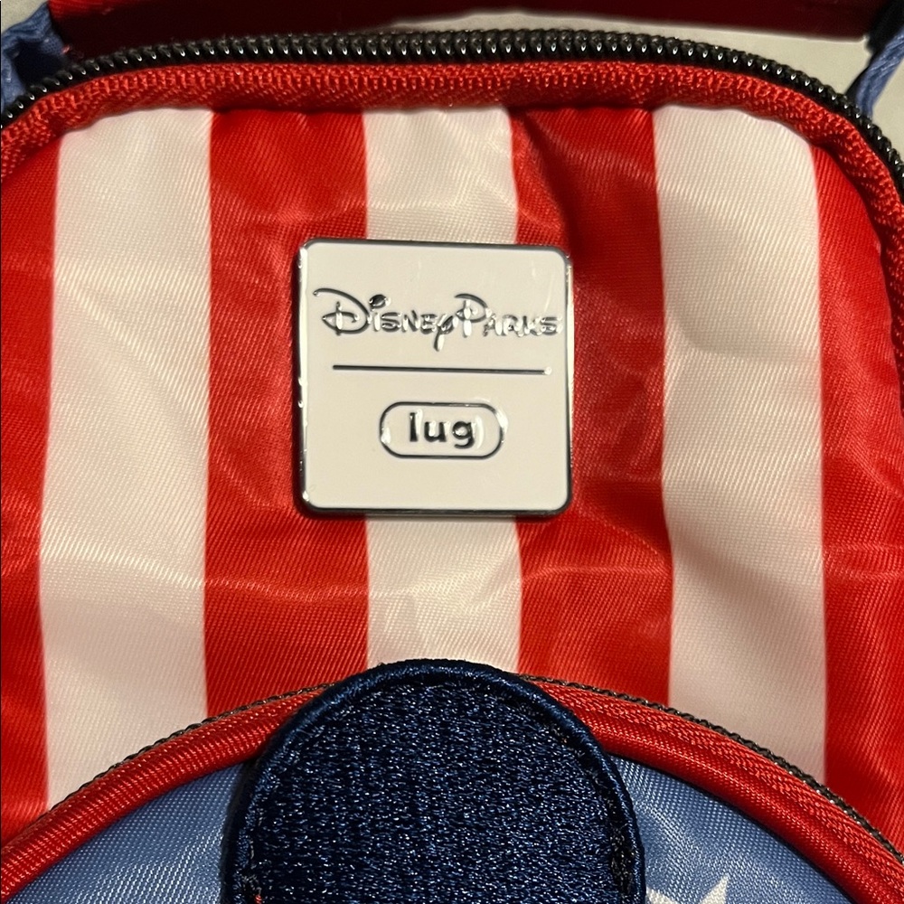 Disney Mickey Mouse LUG crossbody- Red, Blue, White - Picture 3 of 7